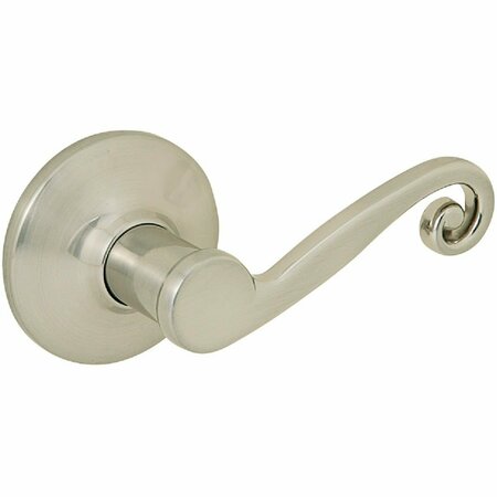 STEEL PRO Brushed Nickel Passage Door Lever 830BN-PS CP